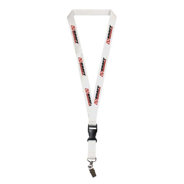 LY-618 Lanyard with Safety Buckle & Crocodile Clip