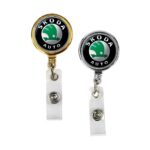 ID-602 Round Metal Reel Badges