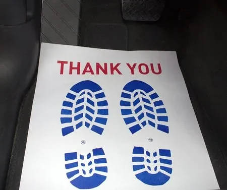 Car Mat - 1 or 2 Color (Glossy 135 gsm)