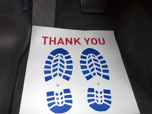 Car Mat - 1 or 2 Color (Glossy 135 gsm)