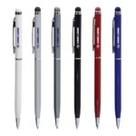 ST-9416 Slim Metal Pens with Stylus