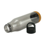 DW-7630 rPET Bottles with Cork Base, Twist-off Lid, Handle, 720ml