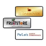 PB-805 Reusable Name Badges