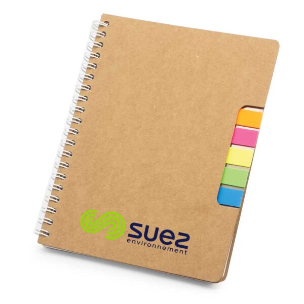 ST-9327 Spiral Notebook with Sticky Note and Pen