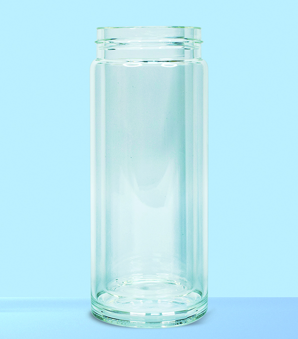 DW-7674 TRANSPARENT GLASS BOTTLE