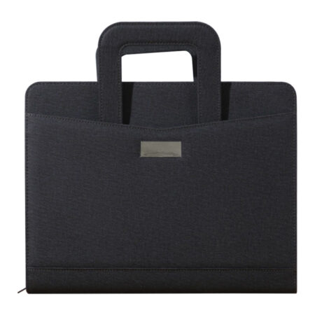 ST-9502 PROFESSIONAL ZIPPED CONFERENCE FOLDER.