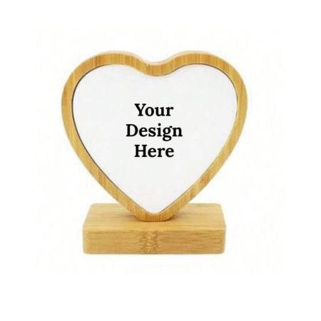 GN-1051 Customizable Heart Shape Photo Frames with a Magnetic Stand 