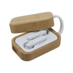 TG-7360 BT Earbuds with Bamboo Case & High Audio Quality