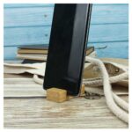 GN-1032 Bamboo Phone Stand with Round Key Holder
