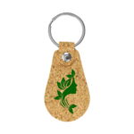 GN-1017 Cork PU Keychains