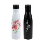 DW-7640 Double Wall SS Bottles Twist-off Lid SS Foldable Handle 500ml