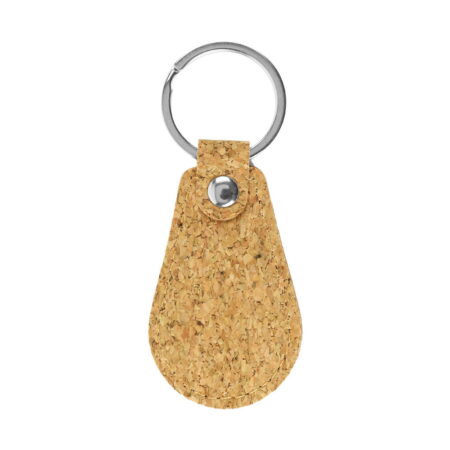 GN-1017 Cork PU Keychains