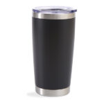 DW-7678 DOUBLE WALL TRAVEL TUMBLER MUGS WITH CLEAR LID