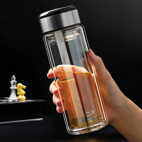 DW-7682 DOUBLE WALL GLASS INSULATION BOTTLE