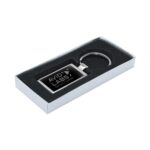 GN-1042 Rectangular Metal Keychains