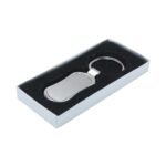 GN-1043 Rectangular Oval Metal Keychains