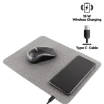 TG-7357 Fast Wireless Charging Mousepad in 15W, Foldable Design Type C