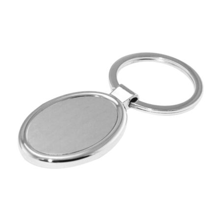 GN-1038  Oval Metal Keychains