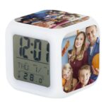 GN-1048 PERSONALIZED DIGITAL COLOR CHANING ALARM CLOCK