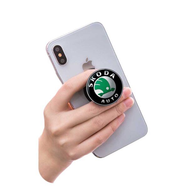 TG-7376 Round Mobile Grip and Stand