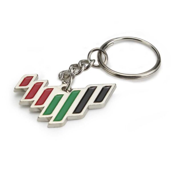 GN-1033 UAE Metal Keychains in UAE Logo