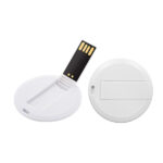 TG-73161 PVC CARD ROUND USB USB FLASH DRIVE