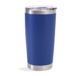 DW-7678 DOUBLE WALL TRAVEL TUMBLER MUGS WITH CLEAR LID