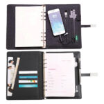 TG-7385 EXECUTIVE HI-TECH PORTFOLIO POWERBANK WITH WIRELESS CHARGING TECHNOLOGY