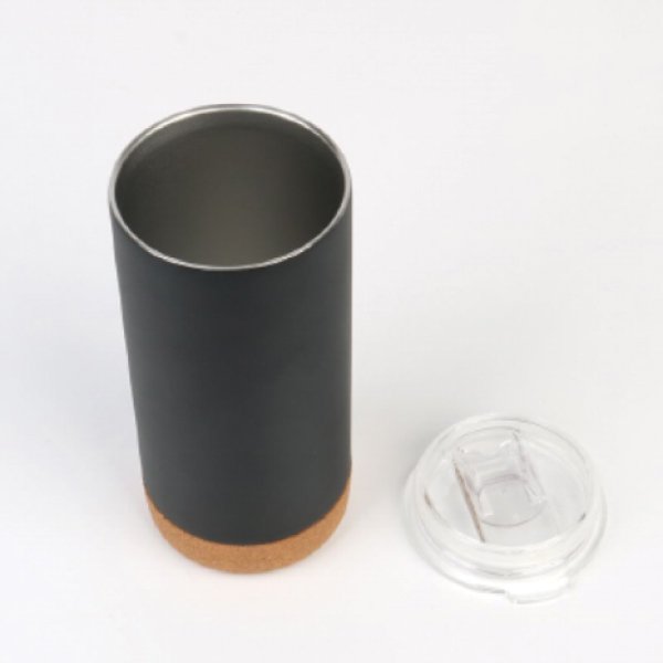 DW-7679 STAINLESS STEEL MUG WITH CORK BOTTOM