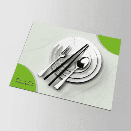 Table Mat - 4 Color (Glossy 90 gsm)