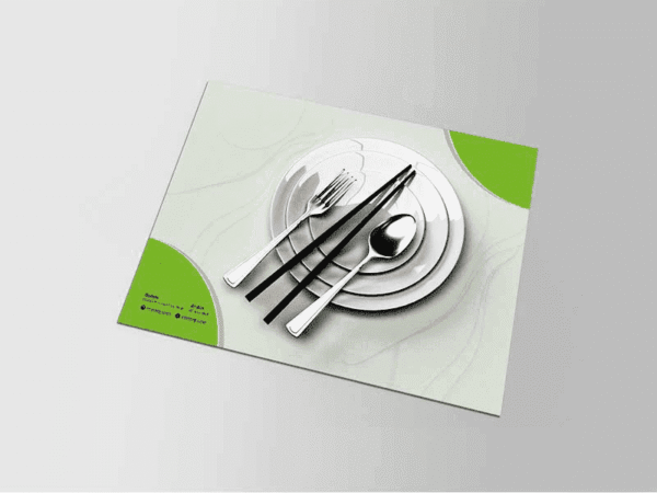 Table Mat - 4 Color (Glossy 90 gsm)