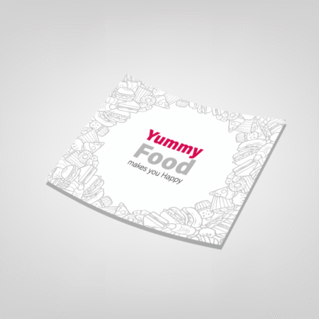 Table Mat - 1 or 2 Color (Wood free 80 gsm)