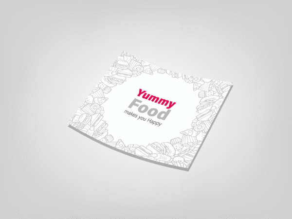 Table Mat - 1 or 2 Color (Wood free 80 gsm)