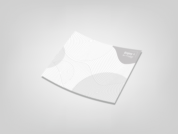 Table Mat - 1 or 2 Color (Glossy 90 gsm)