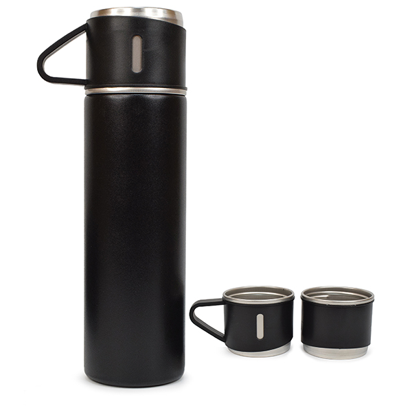 DW-7673 STAINLESS STEEL VACUUM FLASK WITH COFFEE MUG