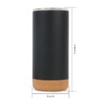 DW-7679 STAINLESS STEEL MUG WITH CORK BOTTOM