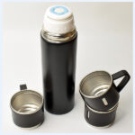 DW-7673 STAINLESS STEEL VACUUM FLASK WITH COFFEE MUG