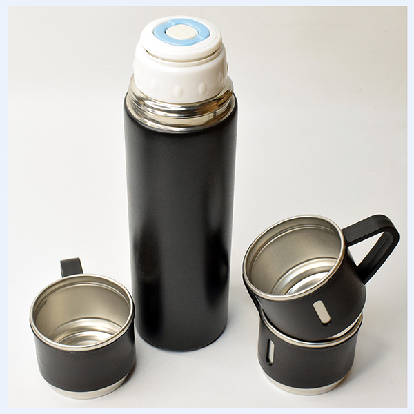 DW-7673 STAINLESS STEEL VACUUM FLASK WITH COFFEE MUG