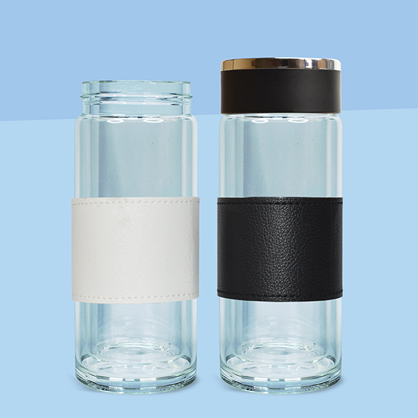 DW-7674 TRANSPARENT GLASS BOTTLE