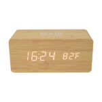 TG-73125 DIGITAL ALARM CLOCK WITH WIRELESS CHARGER