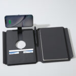 TG-7378 EXECUTIVE HI-TECH PORTFOLIO POWERBANK WITH WIRELESS CHARGING LIGHT UP LOGO