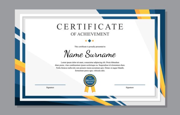 CERTIFICATES