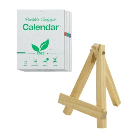 ST-9363 2025 Table Calendars with Plantable Seeds