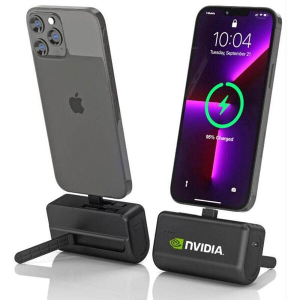 TG-73203 Mini Power bank with Inbuilt Cable and Phone Stand