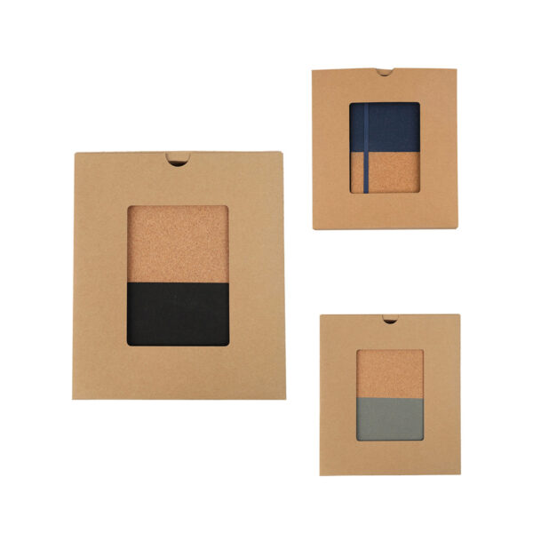 CG-86129 Cork Notebook & Pen Corporate Gift Set