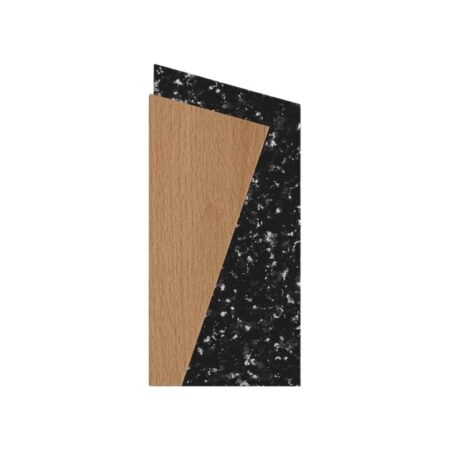 AT-8056  Recycled Award - Black Swirl