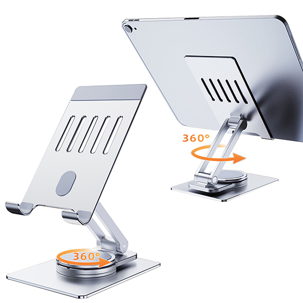 TG-73179 360-DEGREE ROTATING ALUMINUM ALLOY FOLDING PHONE HOLDER