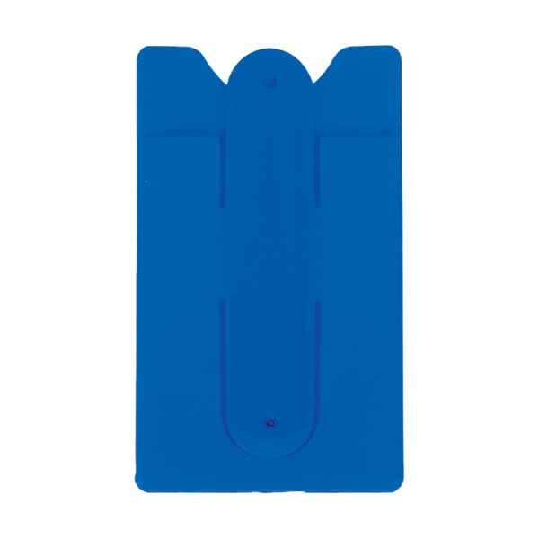 TG-73184 SILICONE PHONE WALLET WITH STAND