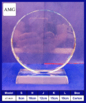 AT-8062 ROUND CRYSTAL SHIELD