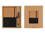CG-86129 Cork Notebook & Pen Corporate Gift Set